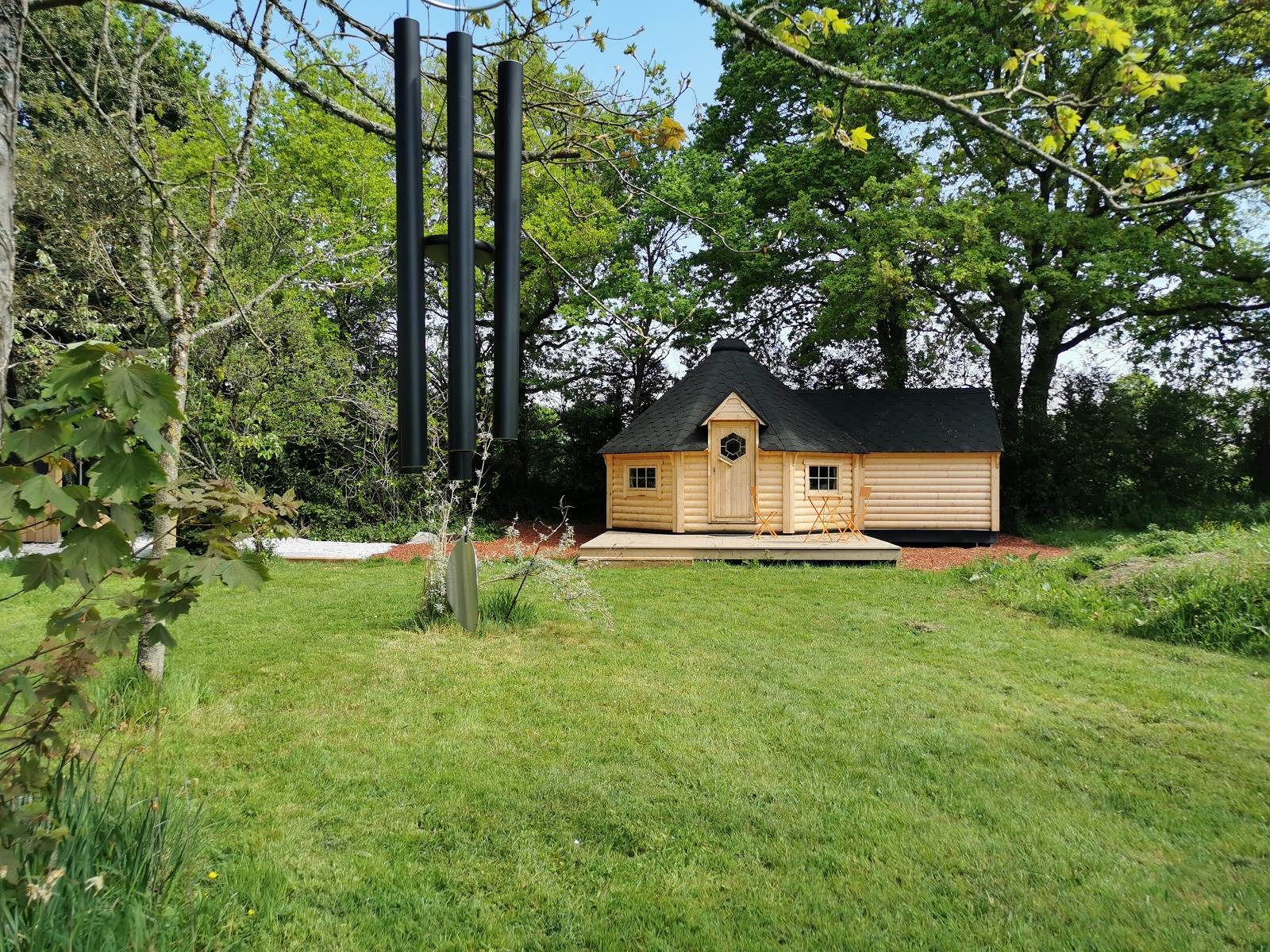 kota finlandais maison d'hôtes bien être morbihan bretagne séjour repos détente sommeil anti stress burn out cure ayurvédique