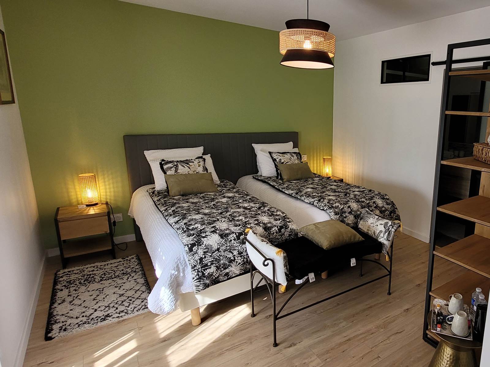 Chambre Bélon en 2 lits-carousel