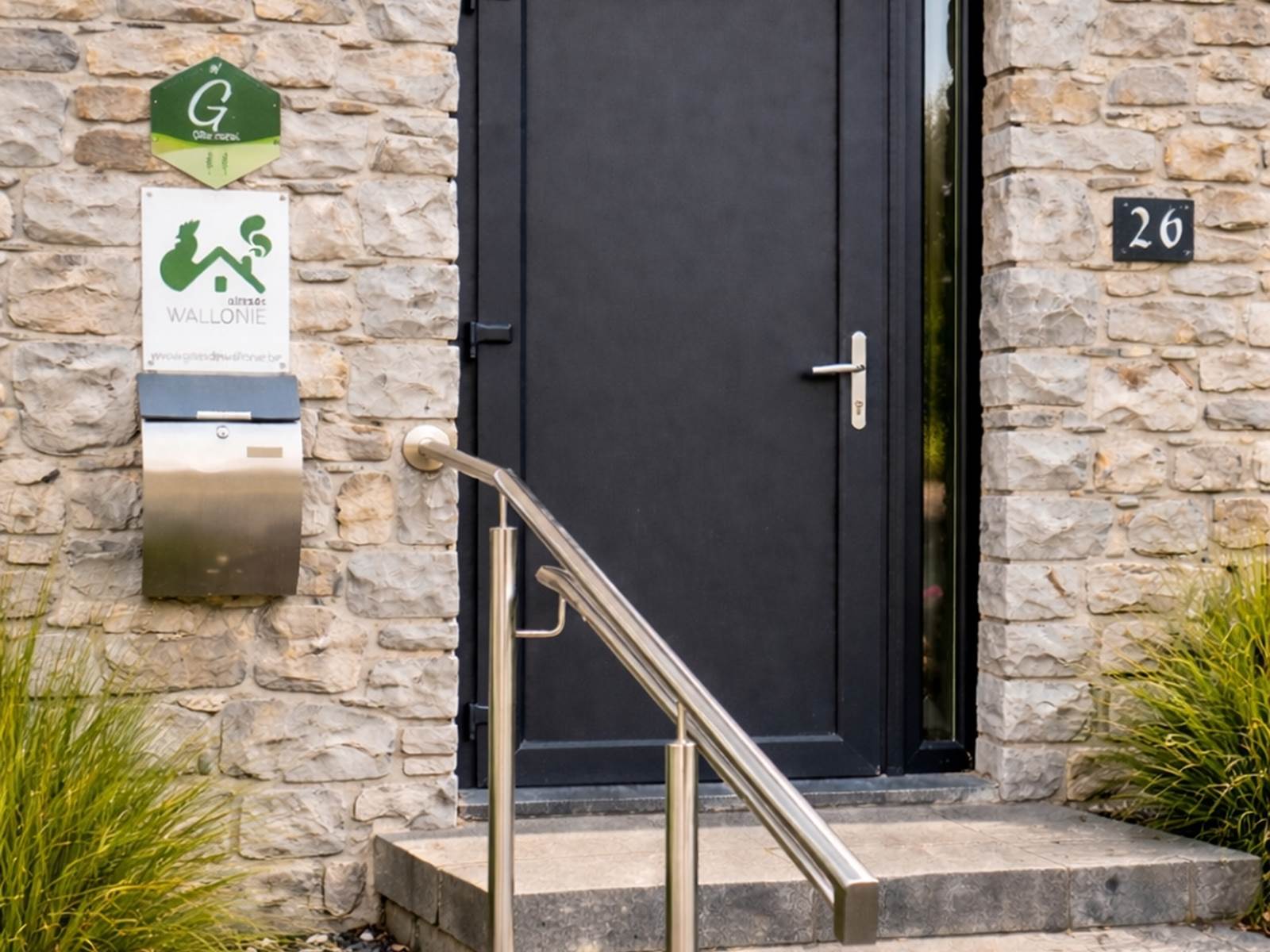 L'entrée du premier gîte