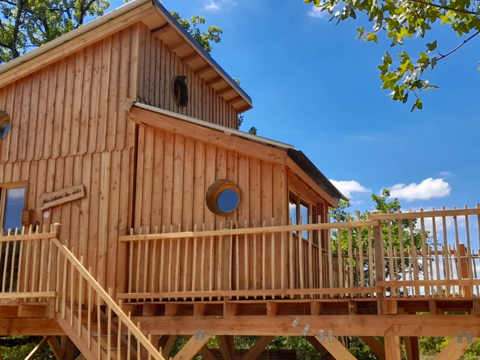Ma cabane des rails (cabanes rapprochées)