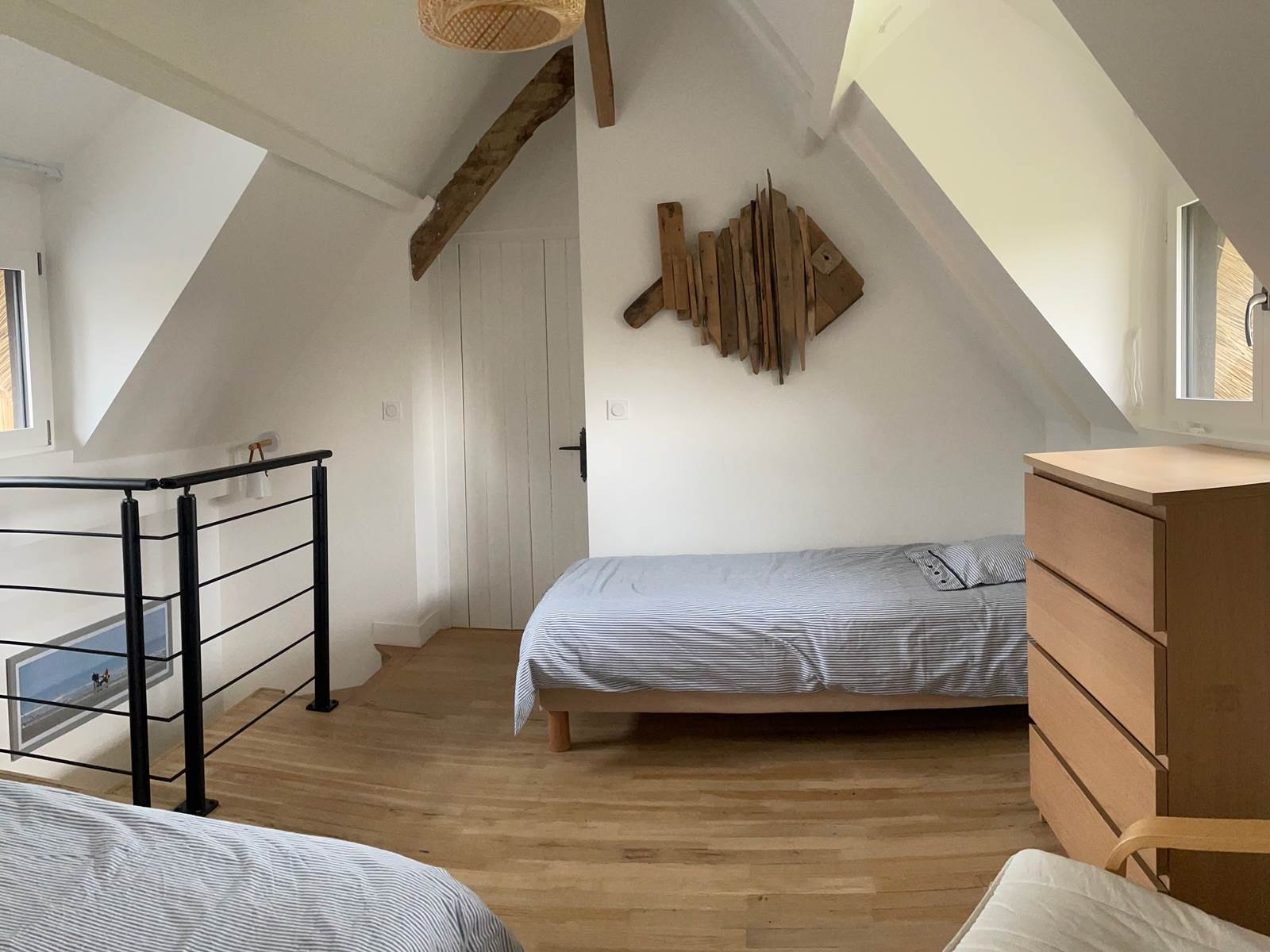 la chambre enfants à l'étage