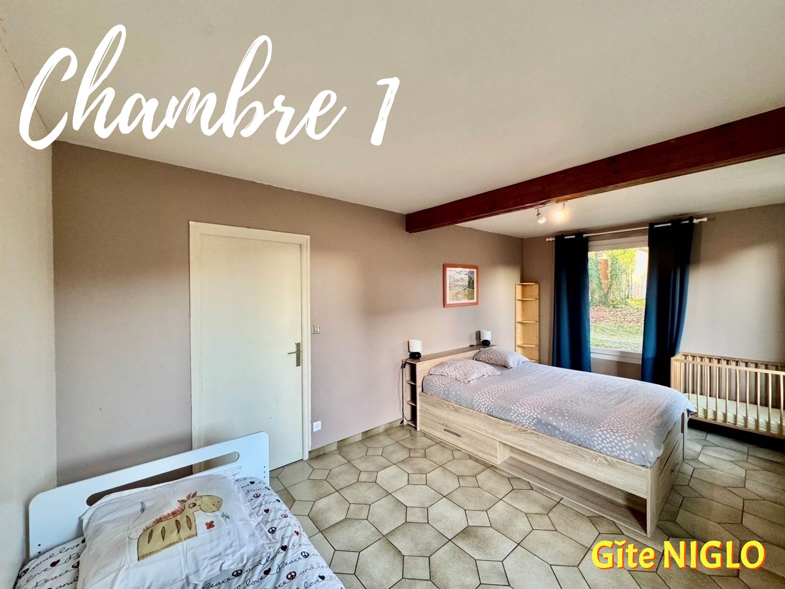 GITE NIGLO - Chambre 1