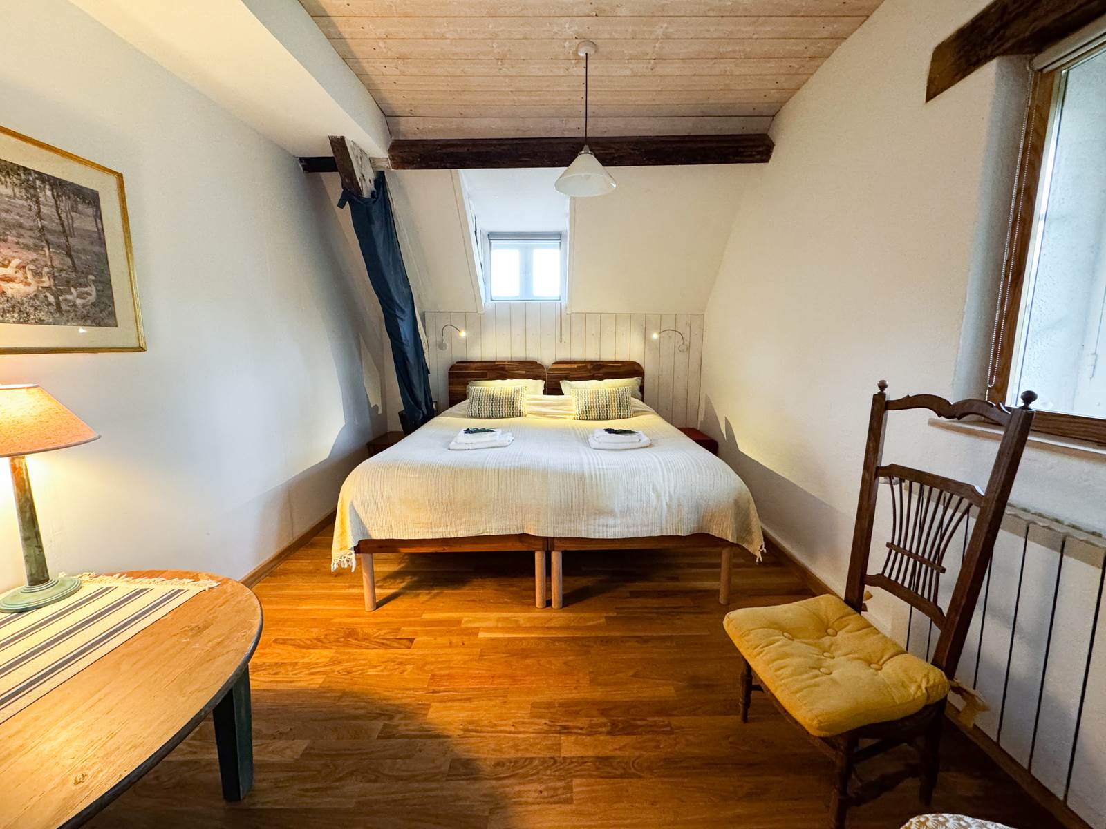Chambre d'hôte Rivière version lit de couple