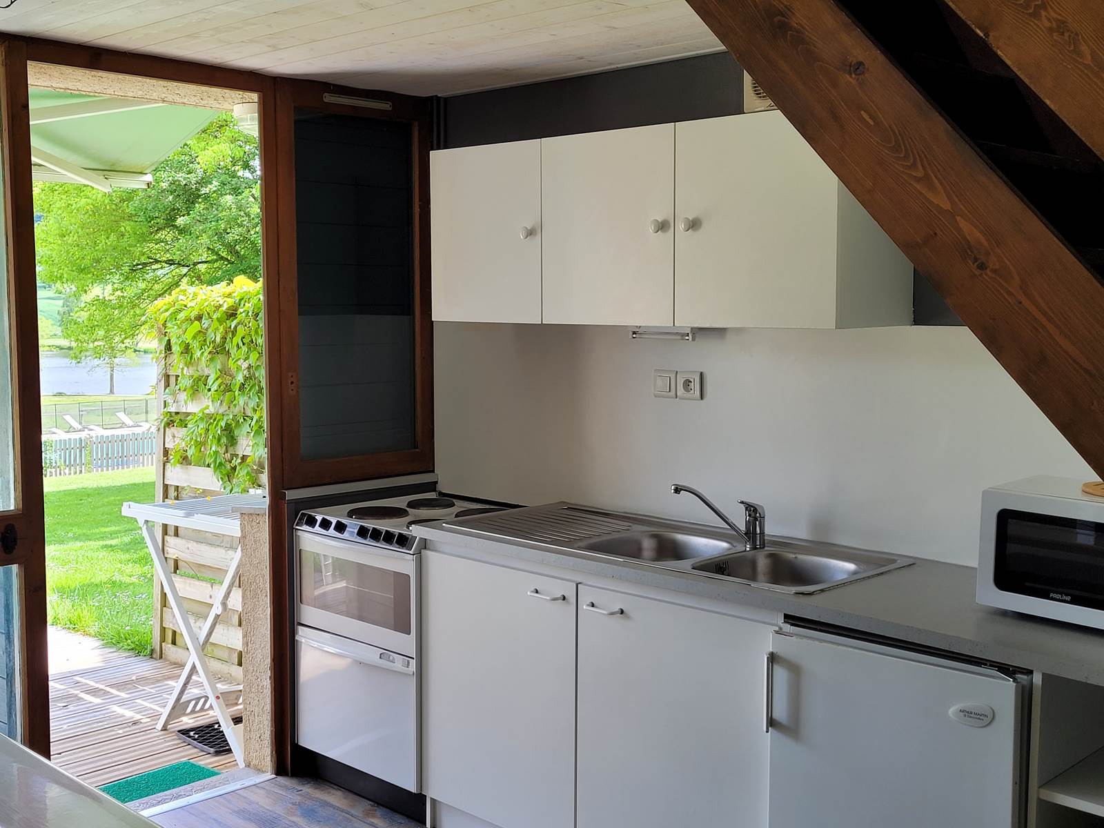 cuisine d'un gîte-carousel