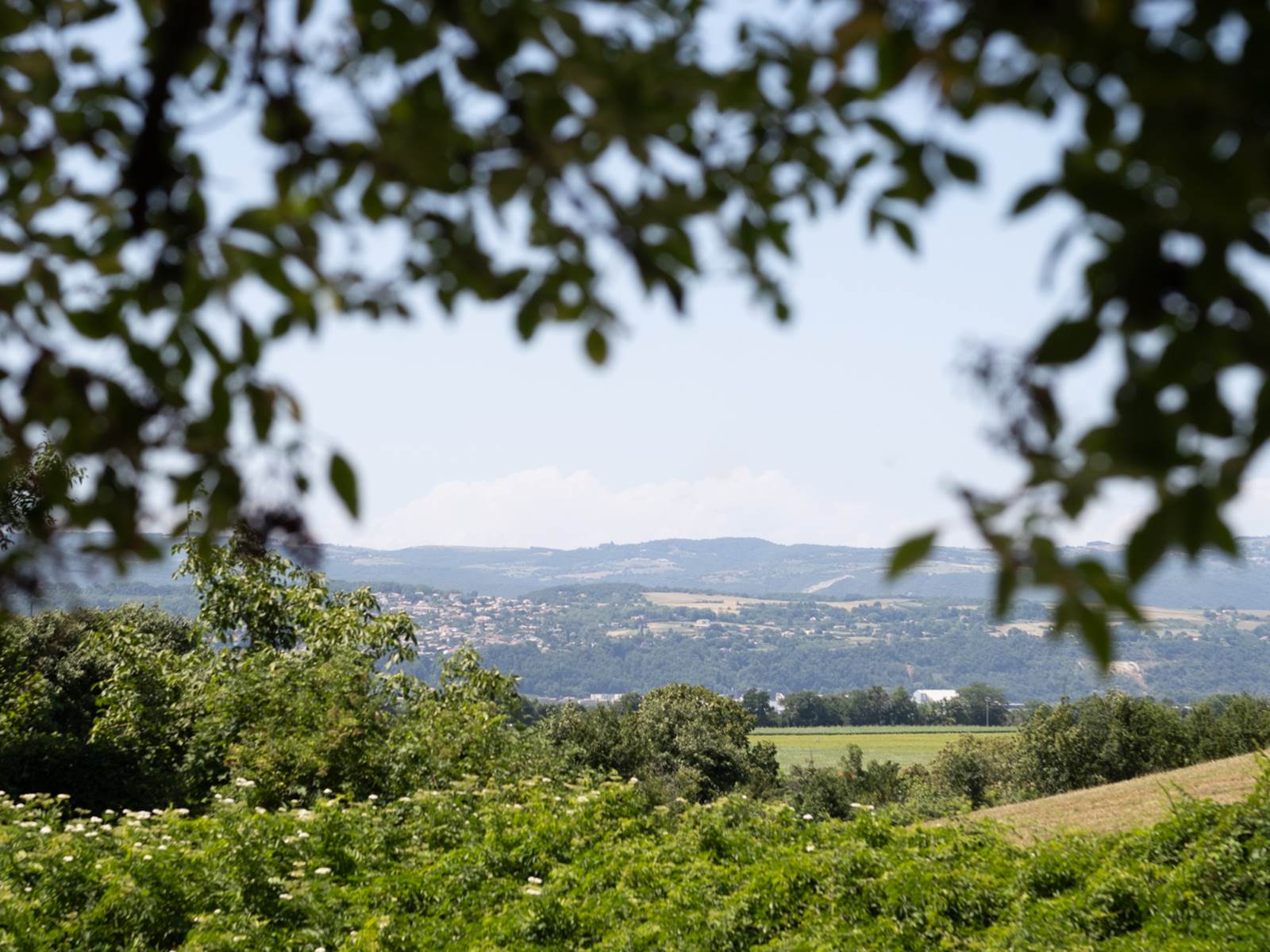 GITE ET CHAMBRE D'HOTES LA BELLE MARCELLE VUE ARDECHE