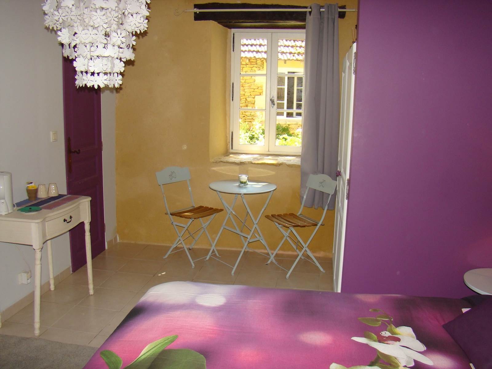 Chambre prune