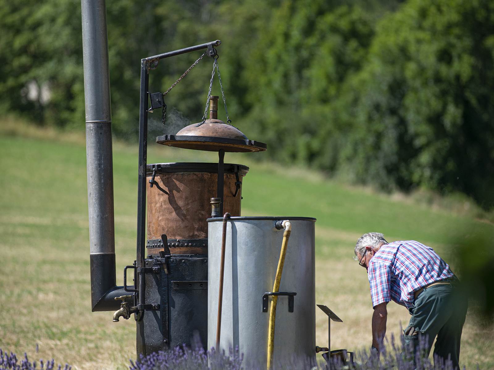 Distillation à l'ancienne