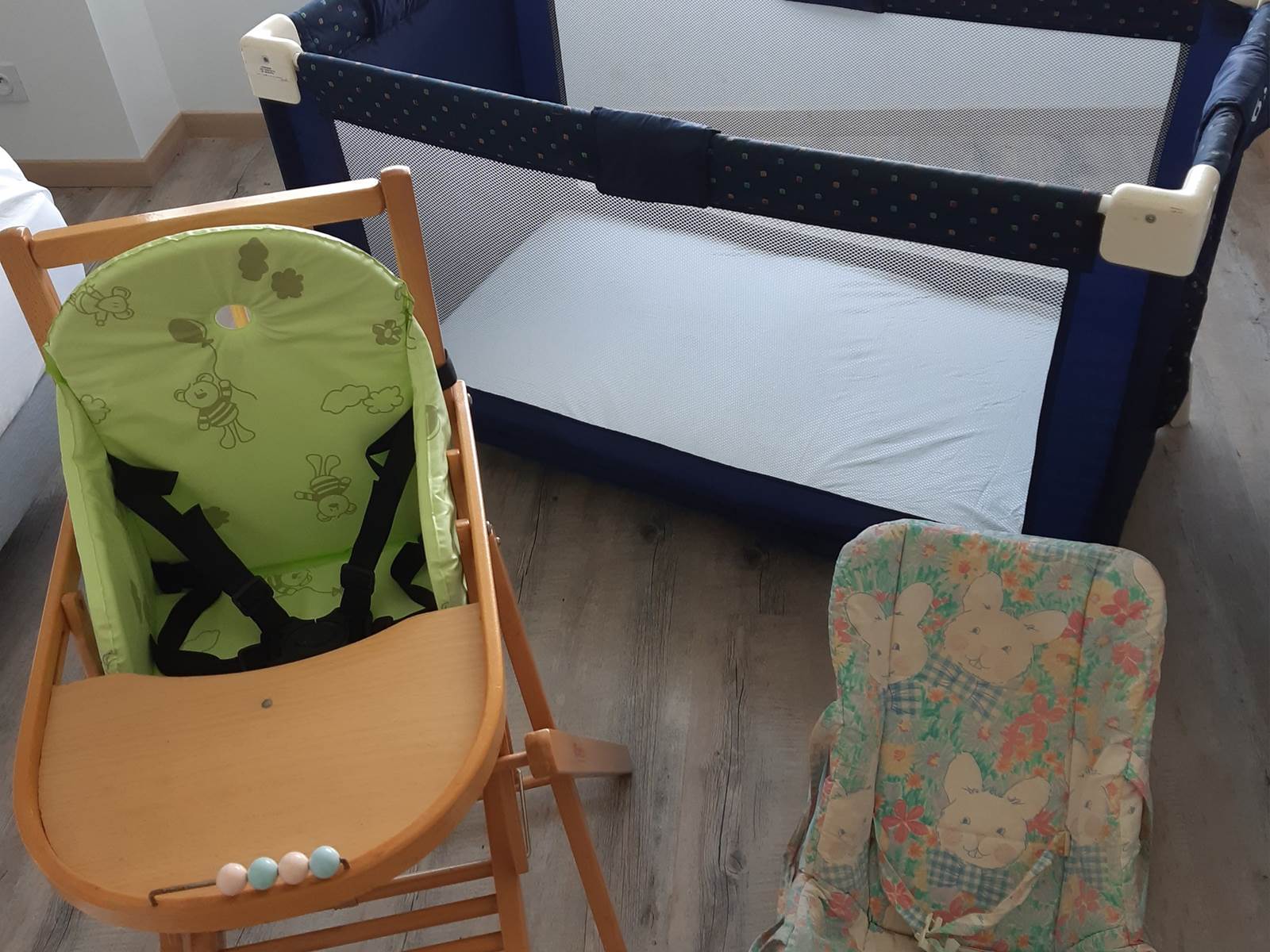 Gîte de la Brunerie accessoires bébé