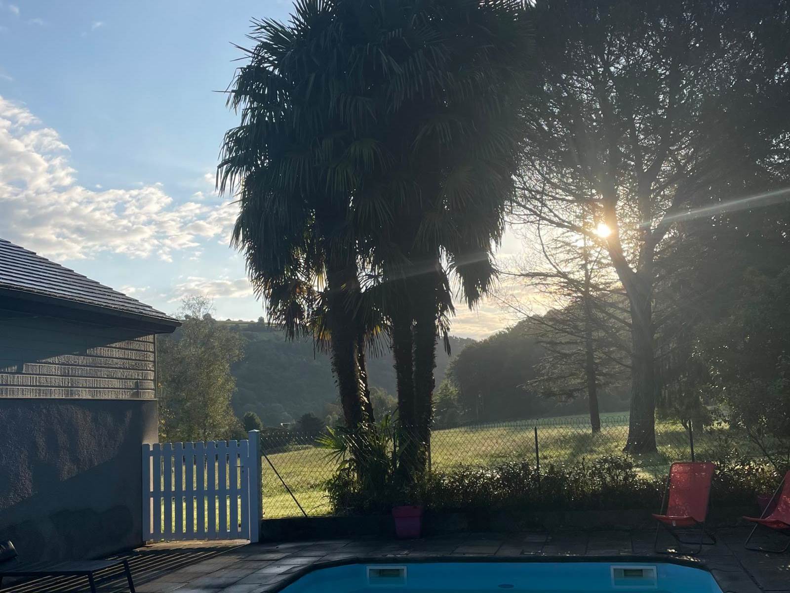 Le lever du soleil un jour d'hiver-carousel