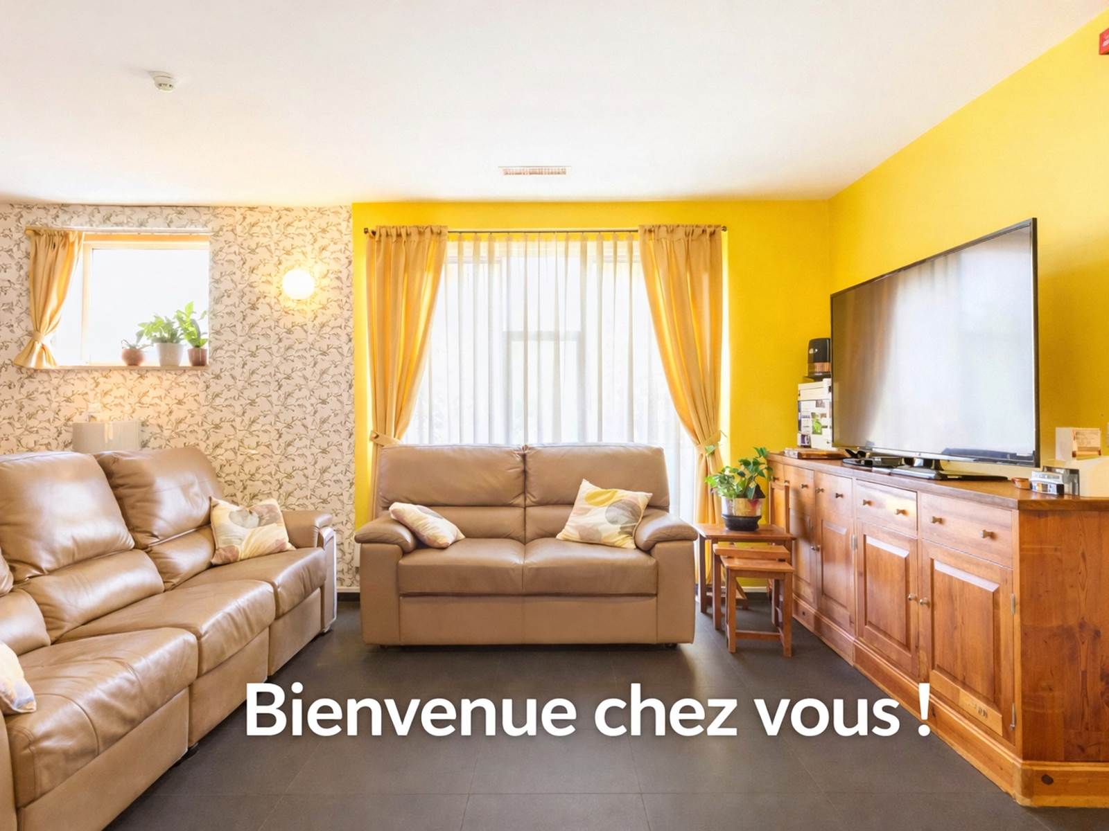 Soirée cool devant ce grand écran !