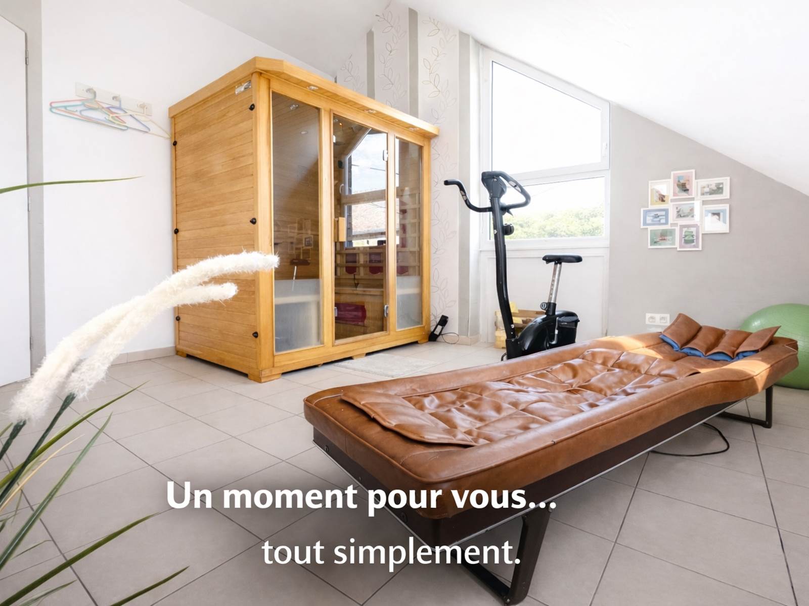 Sauna infra rouge et shiatsu