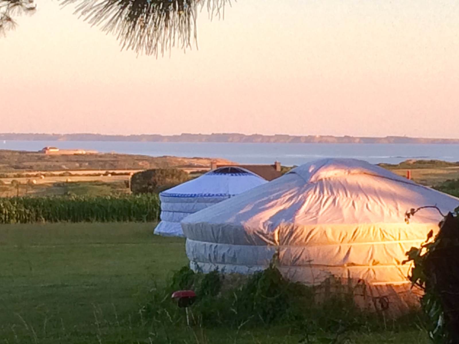 couche de soleil aux logis de Kerdrien