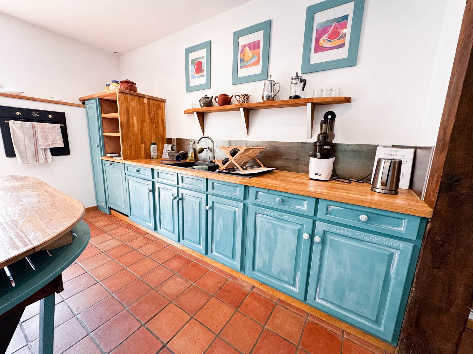 cuisine vue jardin