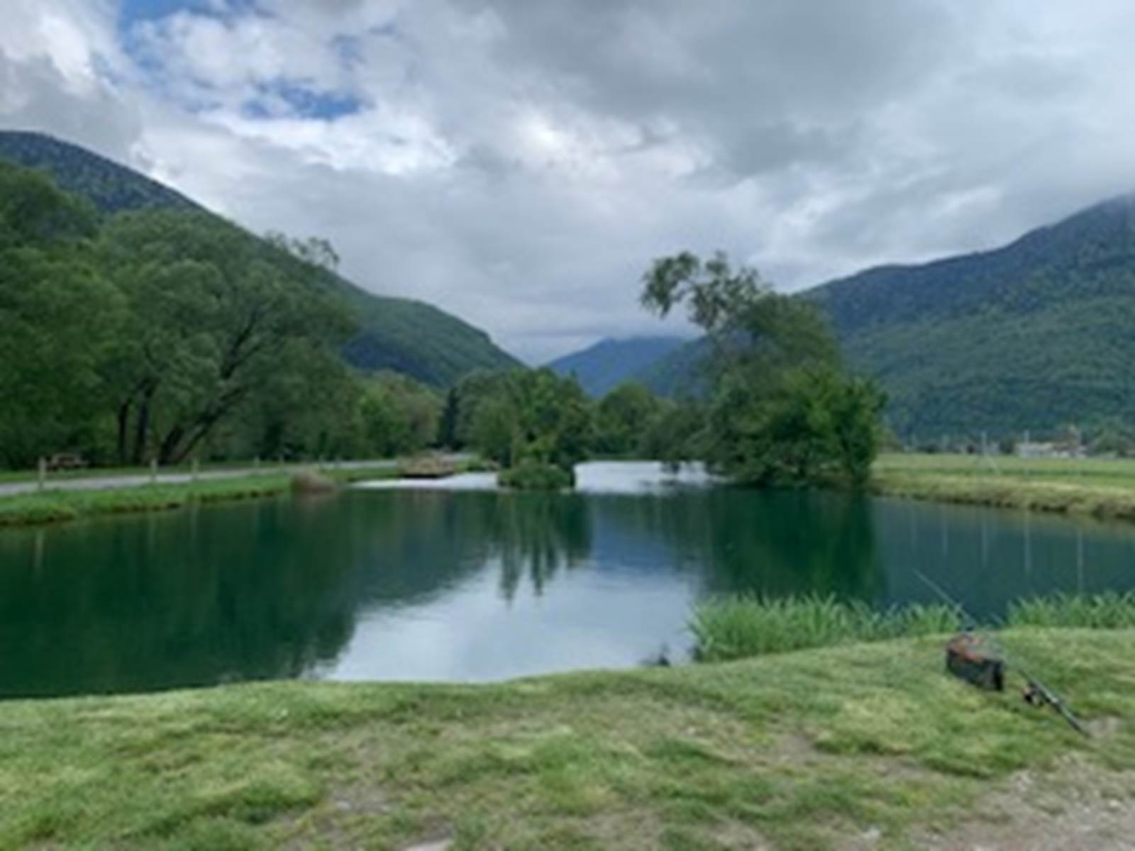 Le lac de Badech et ses îles aux canards
