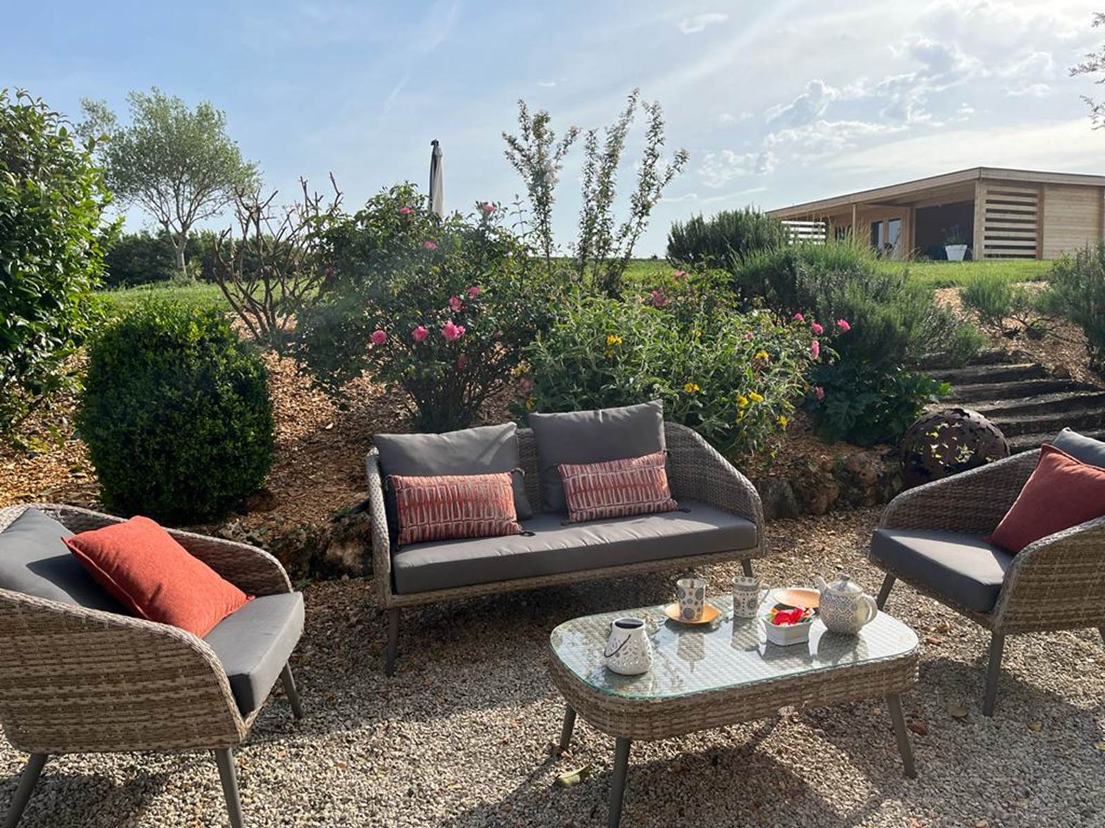 Maison d'hôtes Tendance Campagne Jardin