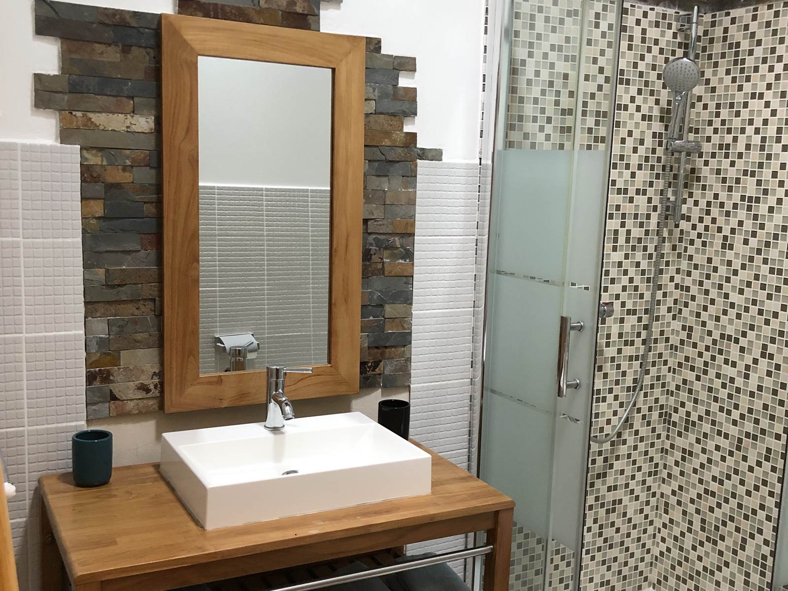 la salle de bain de la maison des Tisserands