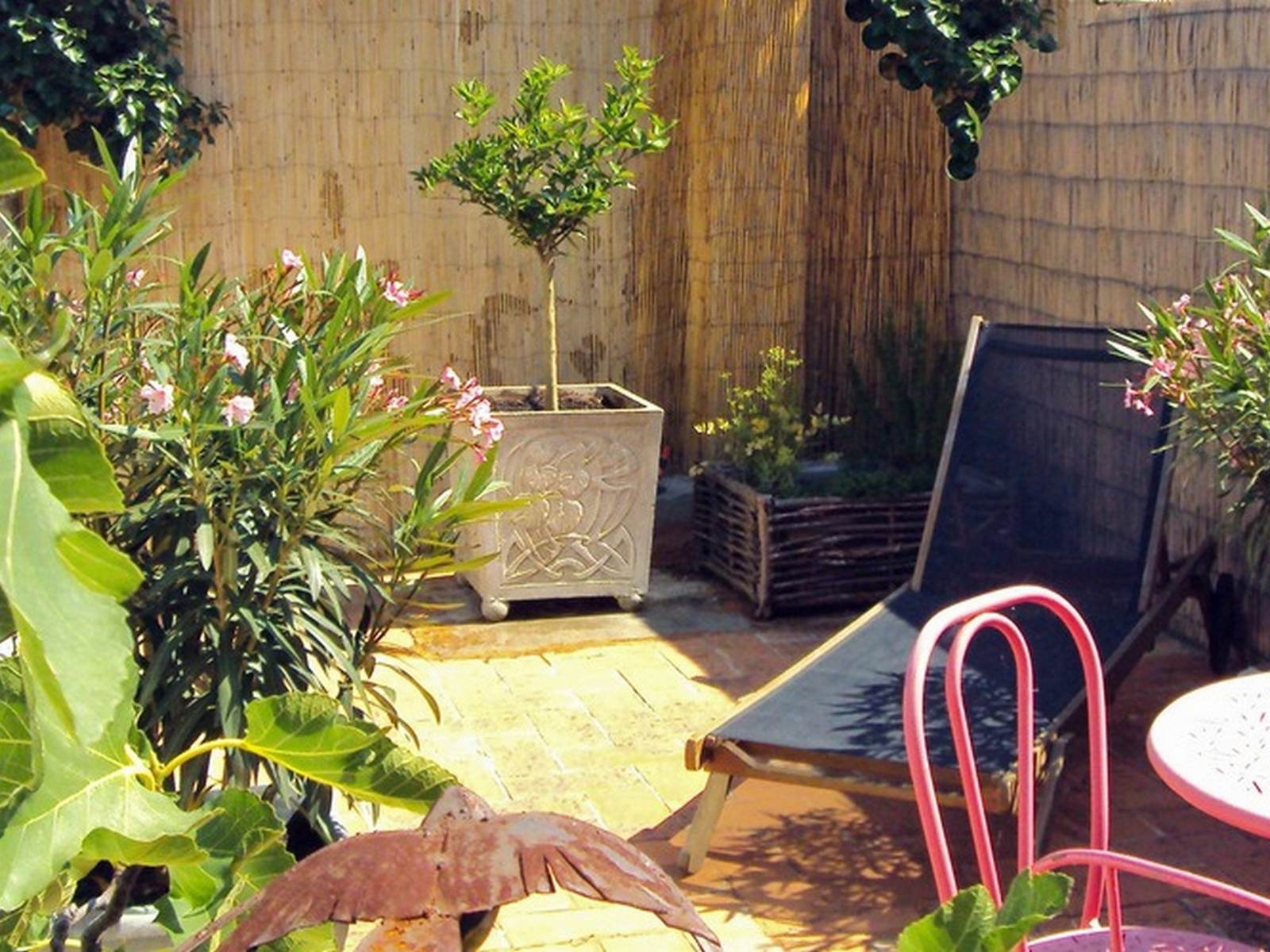 Chambre Esclarmonde de Foix - la terrasse