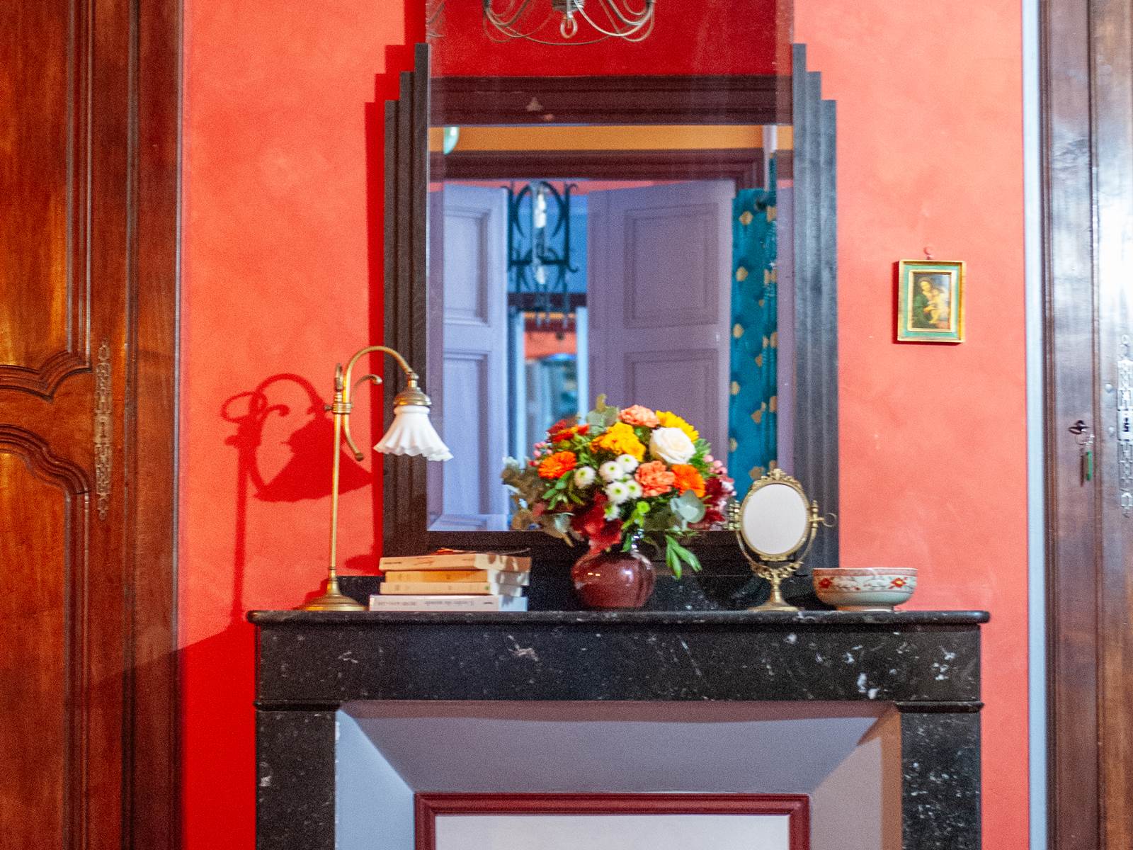 chambre Artemisia Gentileschi - chemine´e