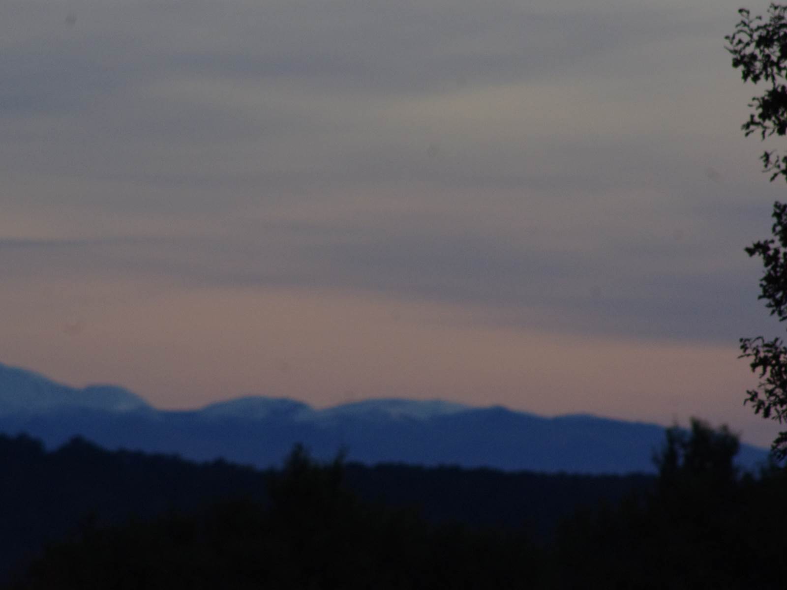 Vue sur les Pyrénées