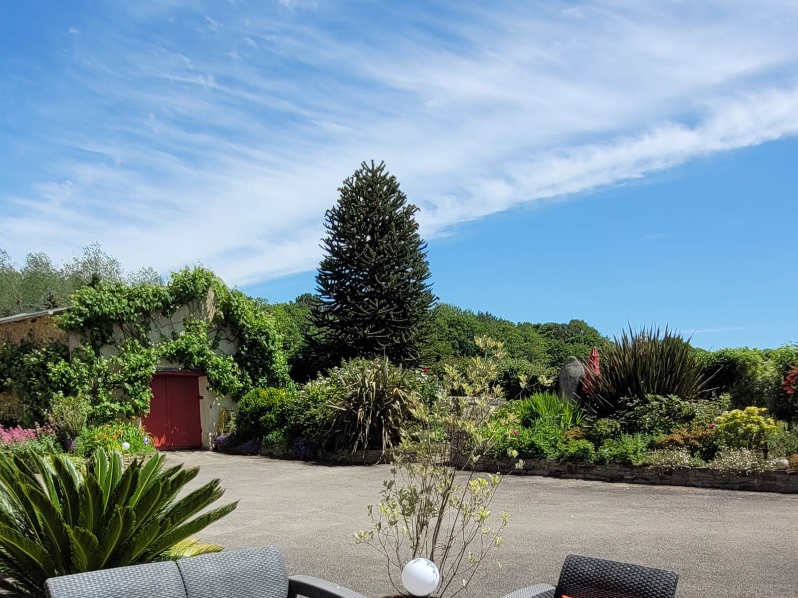 Depuis le salon de la terrasse-carousel