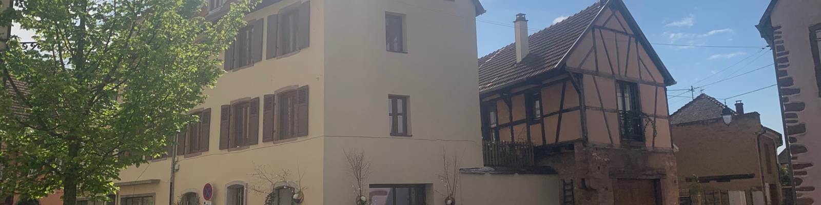 Facade gite-Kaysersberg