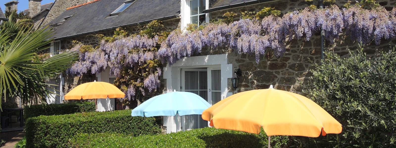 Clos de la Fontaine Dinard, les terrasses plein sud