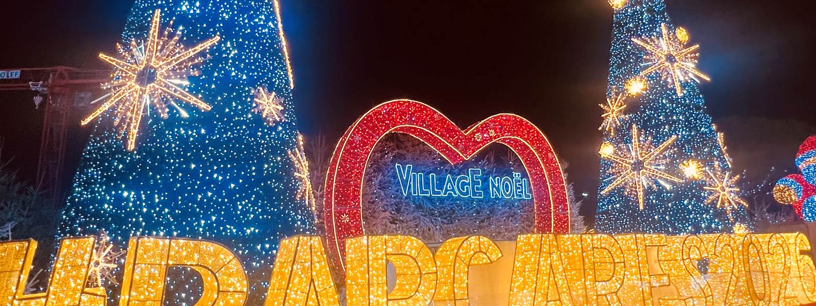 village de NOEL du Barcares a 4 kms