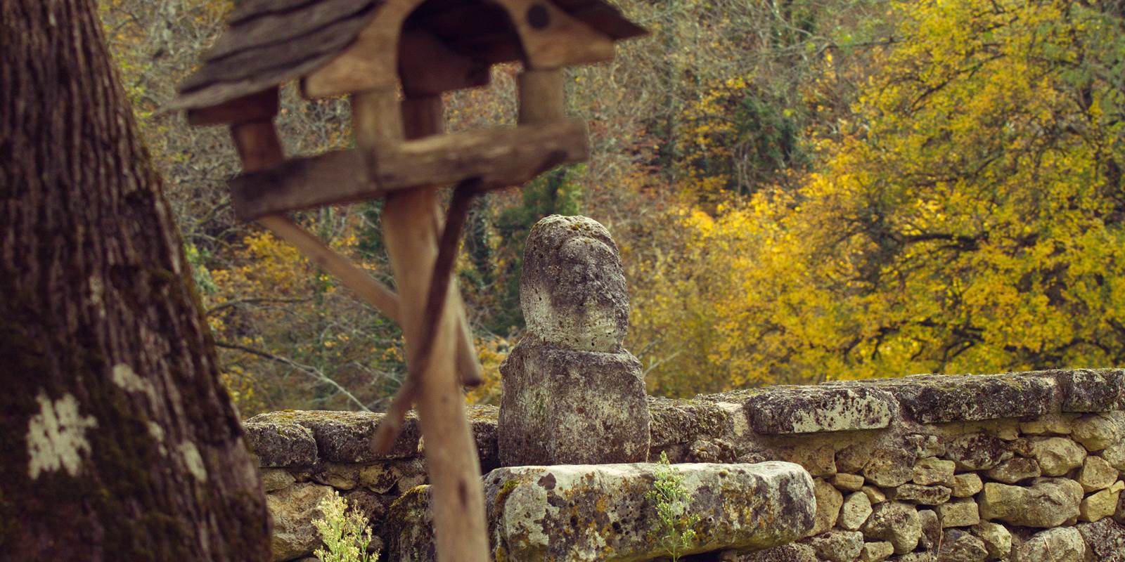 Façade de la Grande Maison Côté Cour: fenêtre de la cuisine.