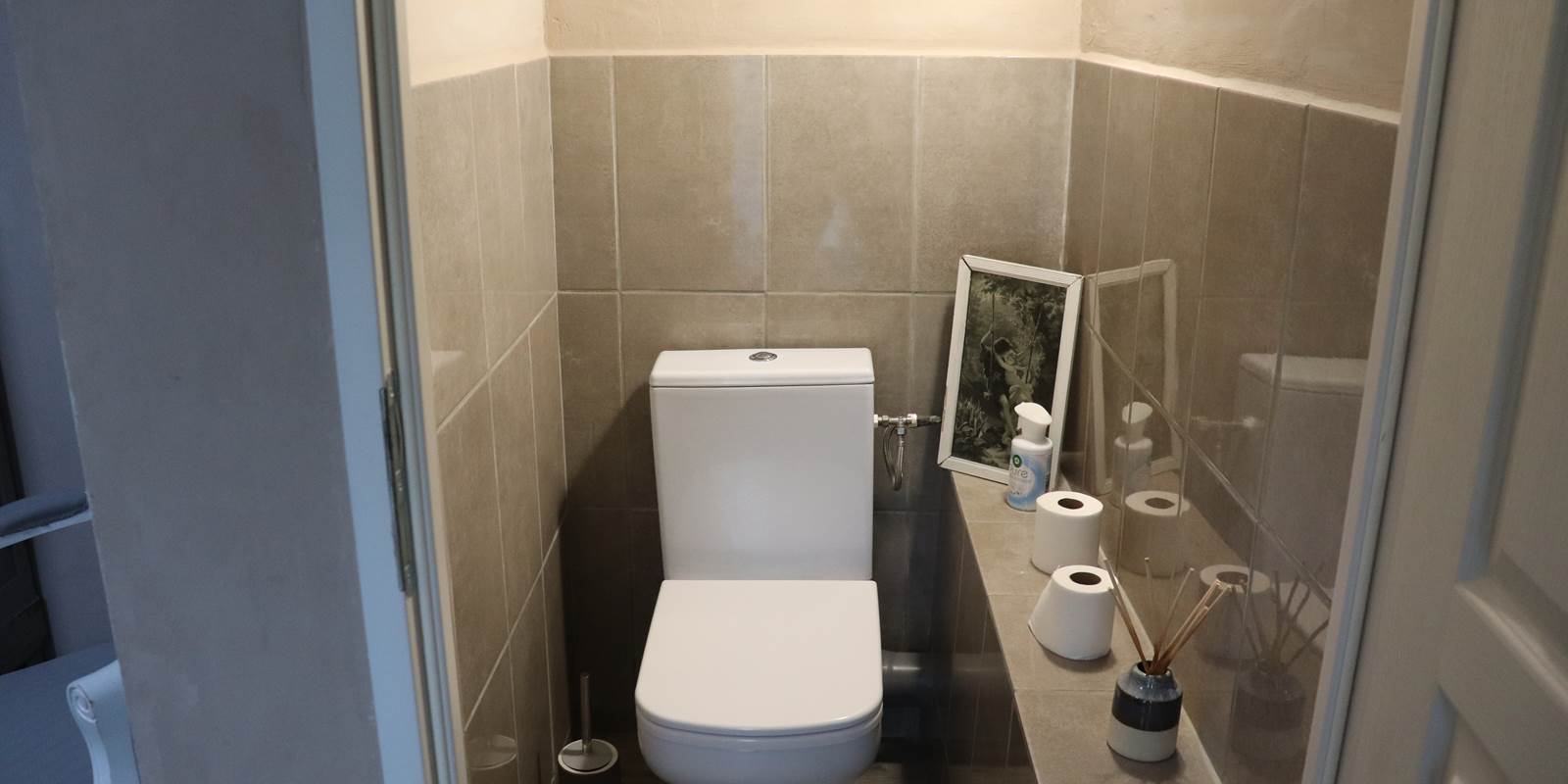 Les Charmes de Sarlat - Chambre d'hôtes Sarlat - Chambre Cèdre - Toilettes