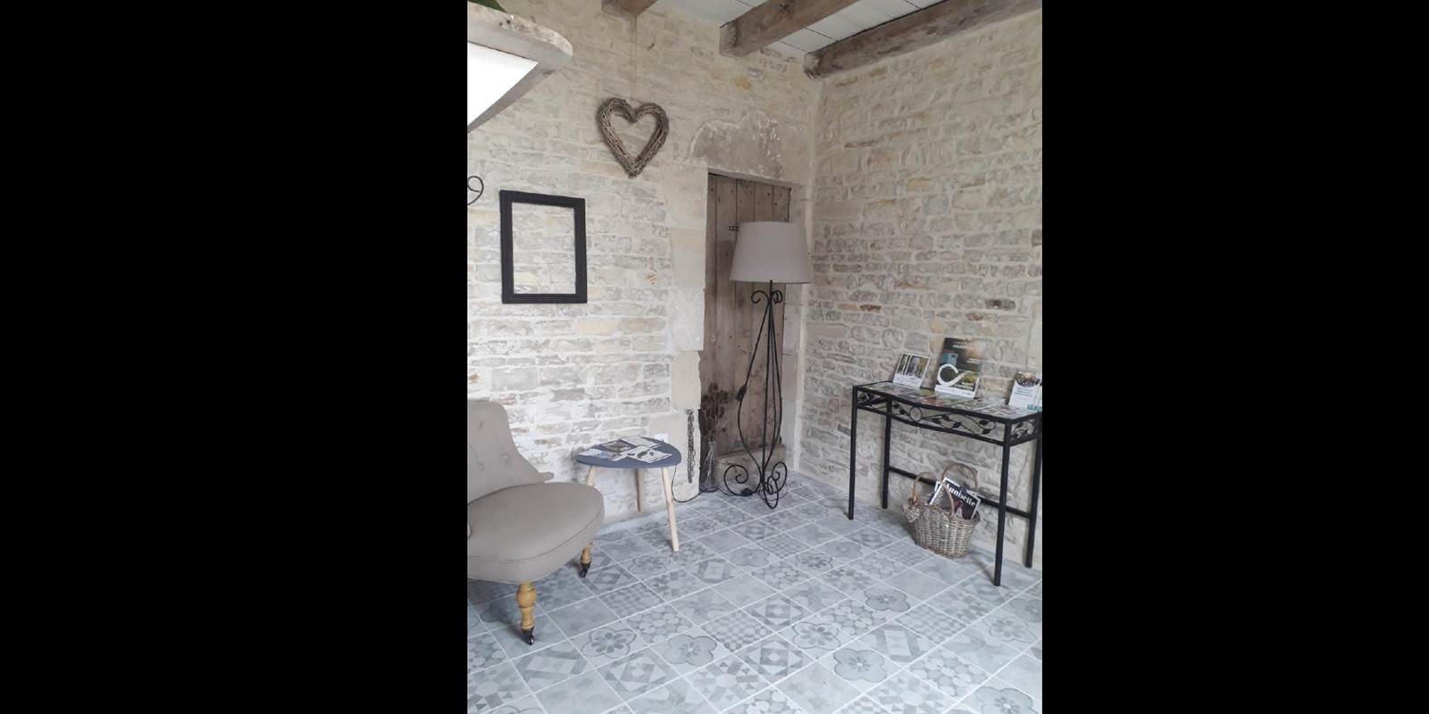 Entrée chambres d'hôtes -