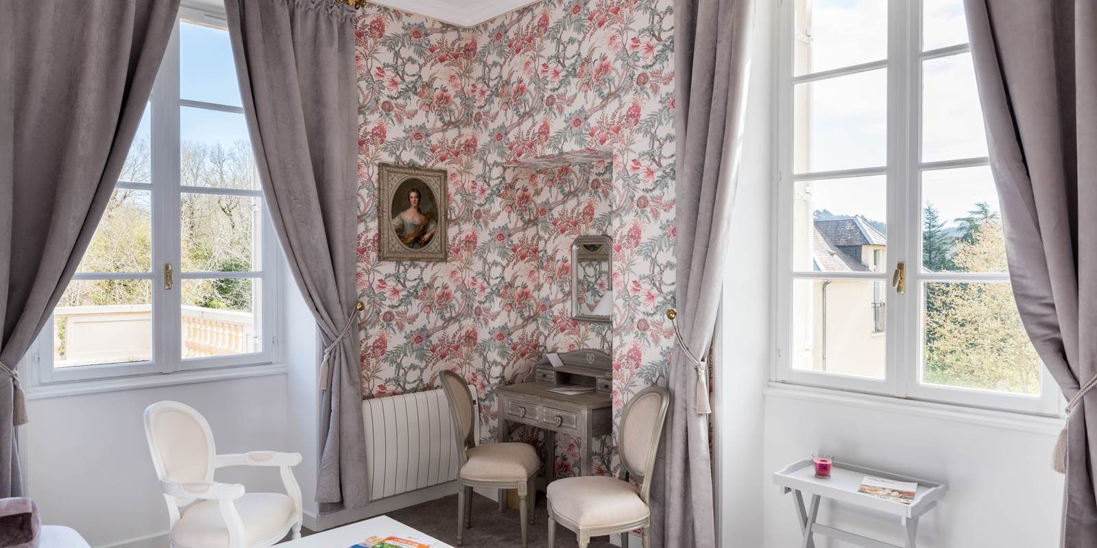 Chambre Pivoine 3 château - 2 à 4 personnes