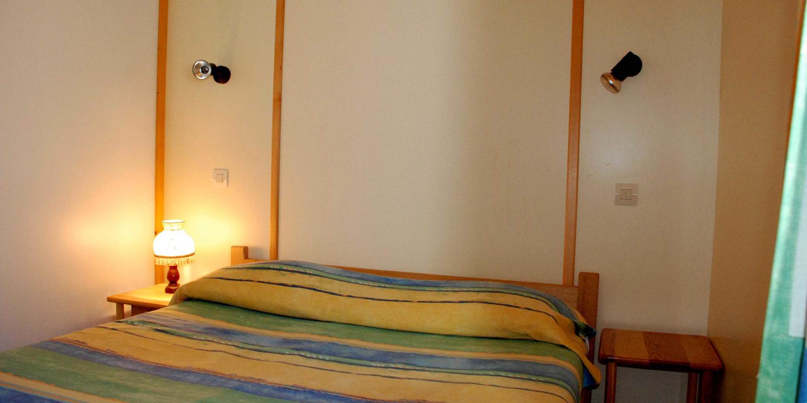 Les Chalets de la Margeride: Chambre double