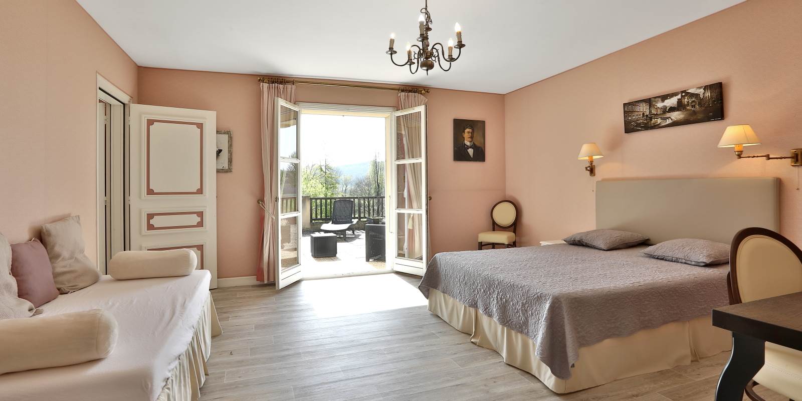 Chambre gîte 29 - 30 Rdc avec terrasse