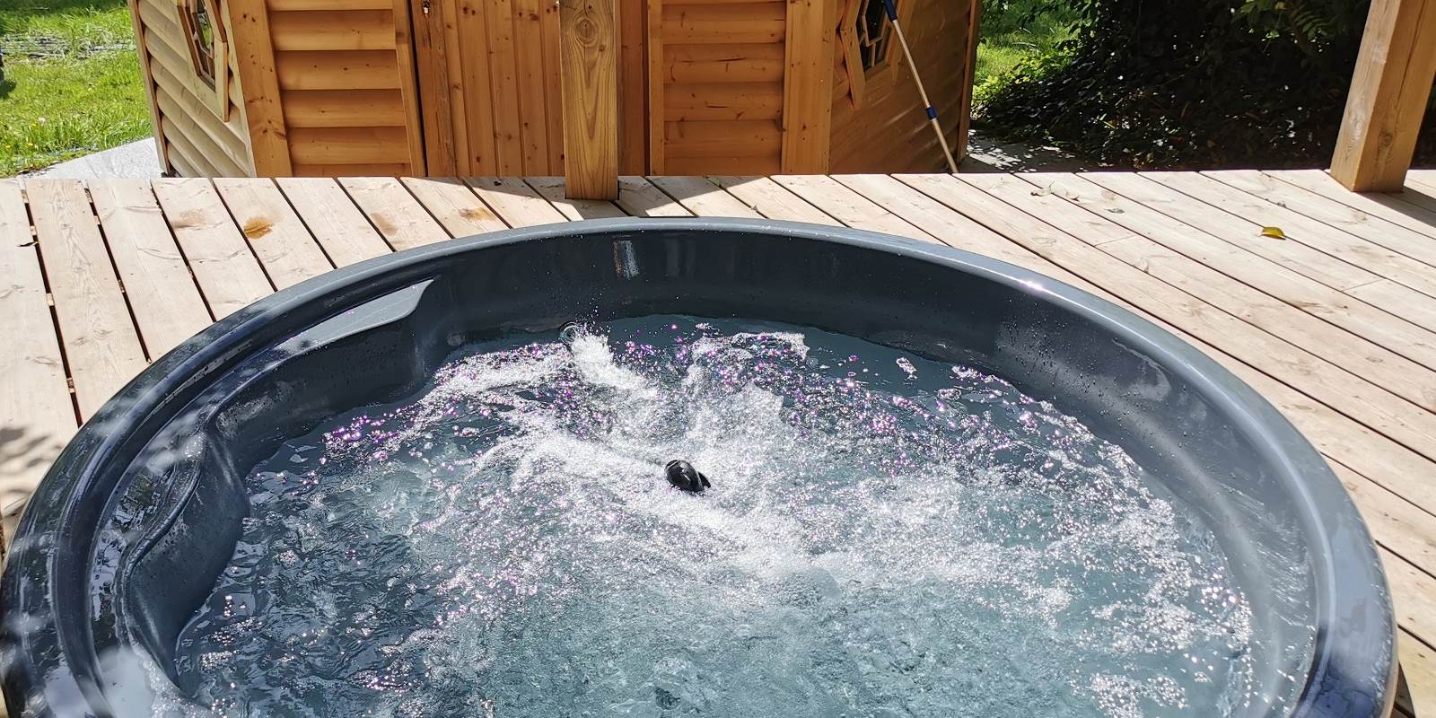 bain finlandais et sauna chambre d'hôtes la rose des vents domaine de kerizel maison d'hôtes spa séjour bien être repos ressourcement anti stress burn out cure ayurvédique retraite relaxation