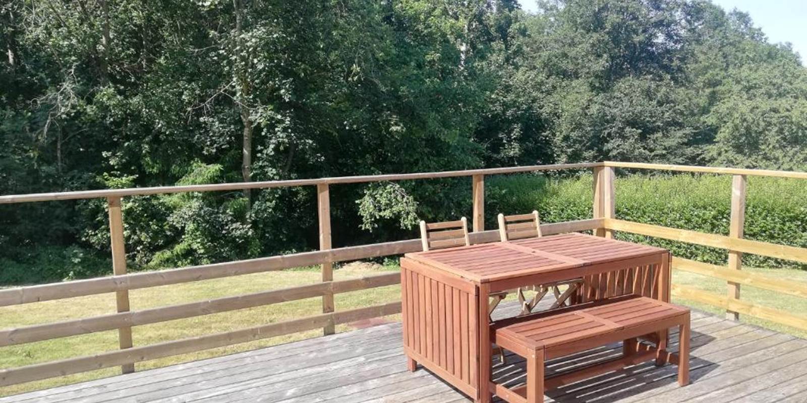 LES HAUTS DE MEEZ - Vue de la Terrasse