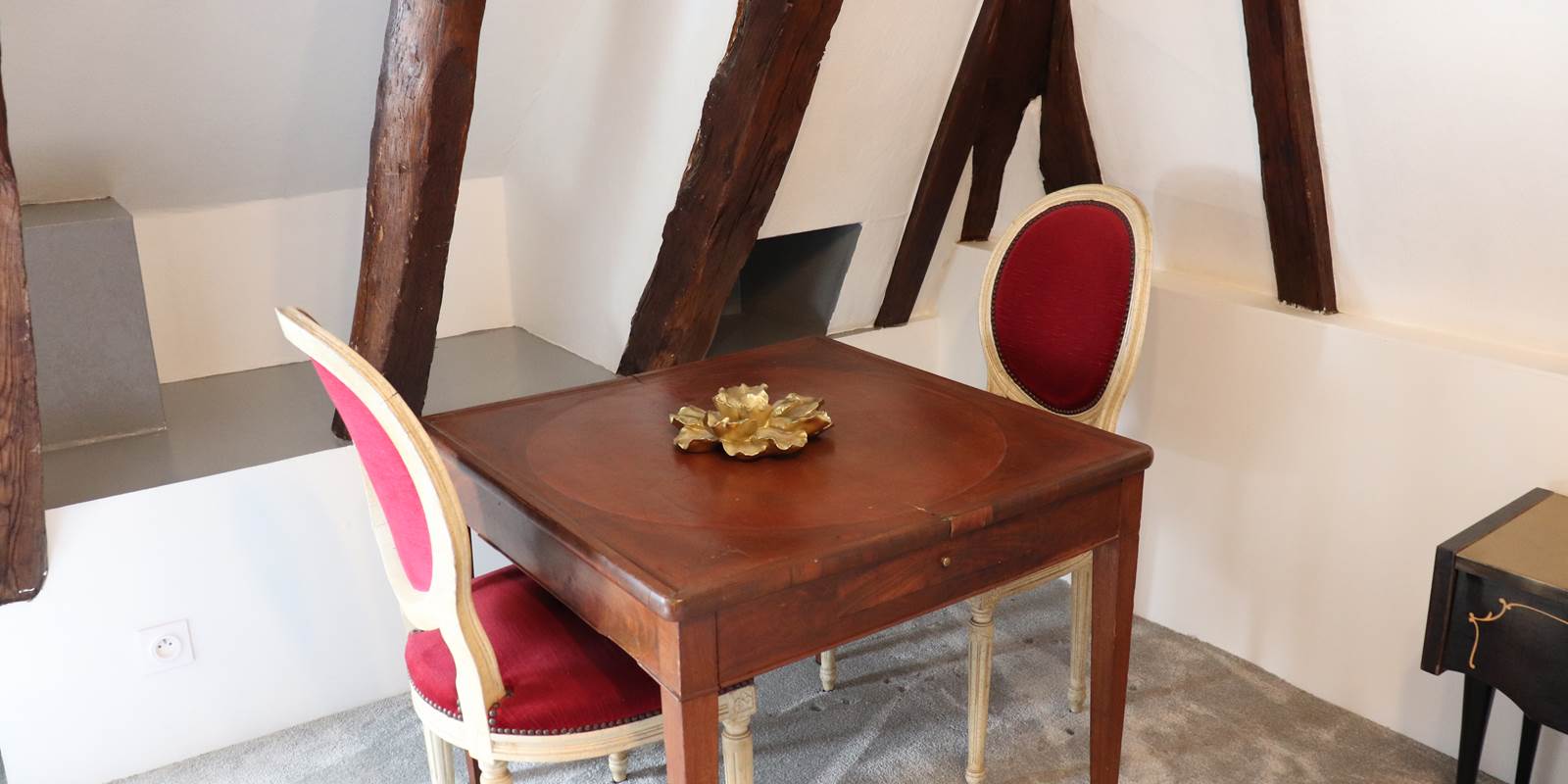 Les Charmes de Sarlat - Chambre d'hôtes - Chambre Tilleul - Bureau 2ème chambre