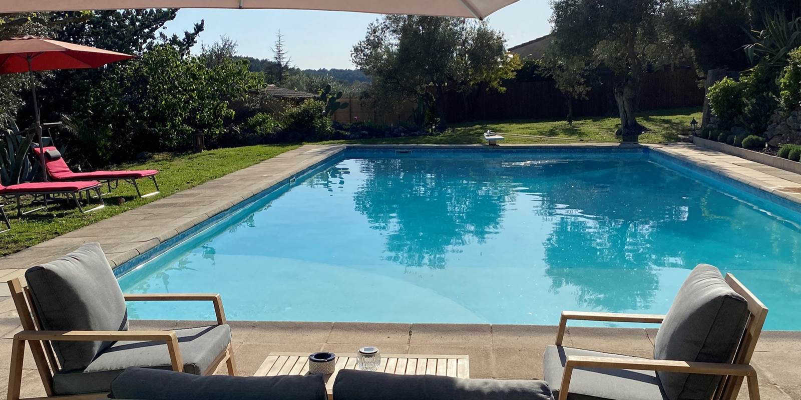 Terrasse piscine