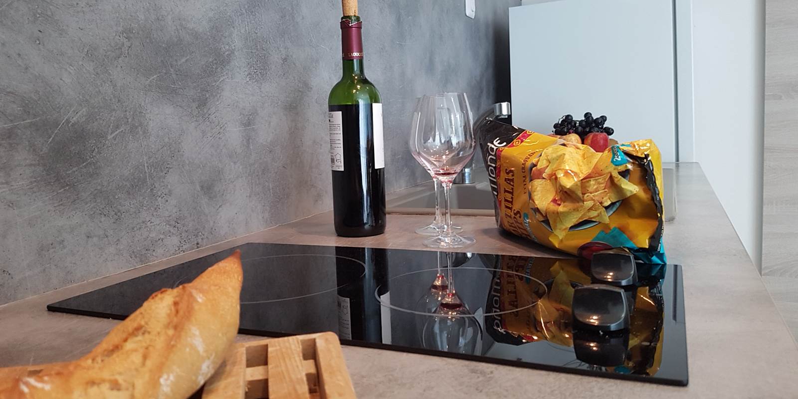 Détail plan travail