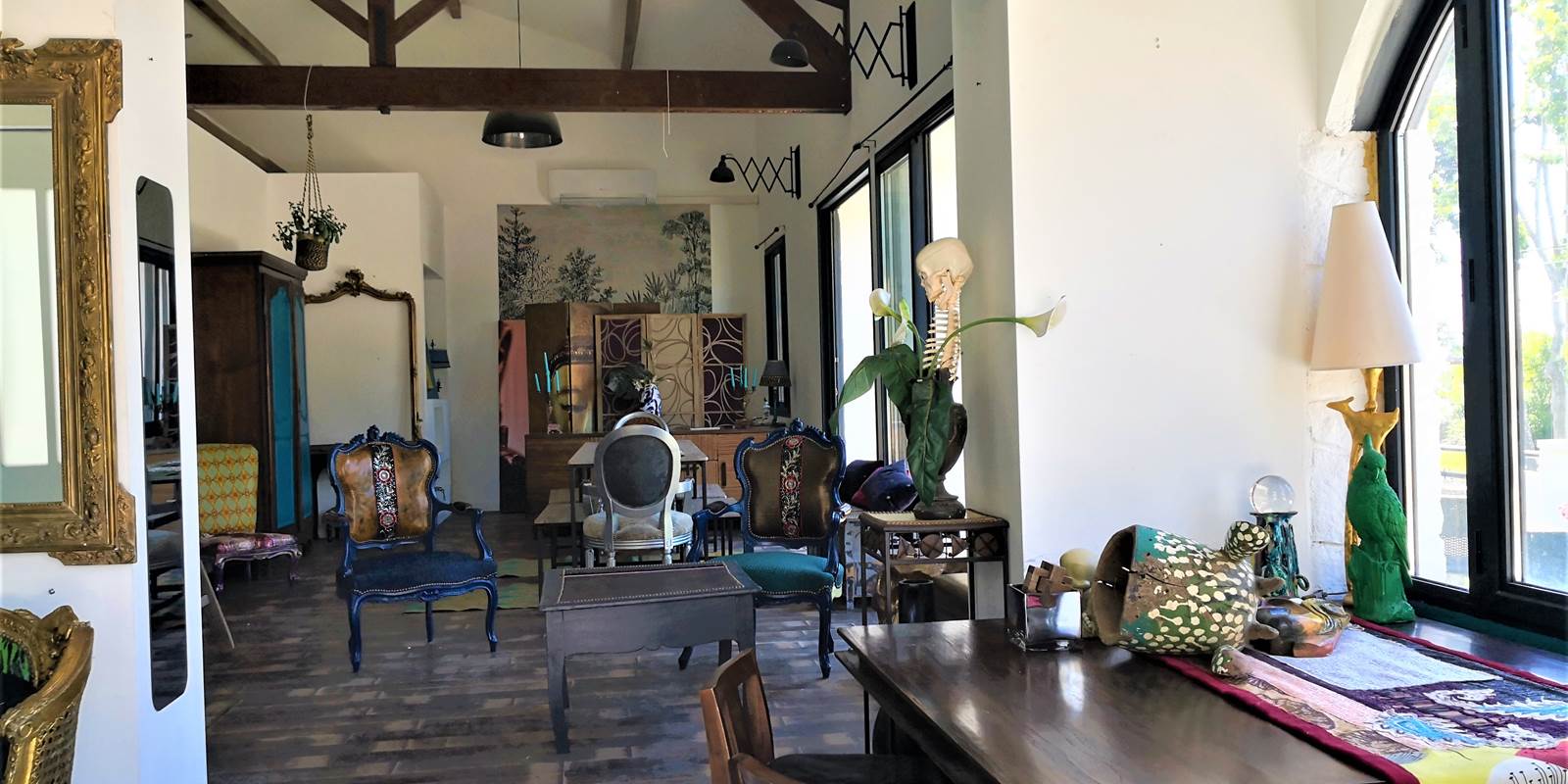 Pièce à vivre vue mer