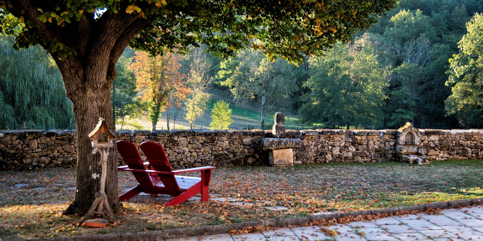 Jardin et Terrasse Cour Fermée