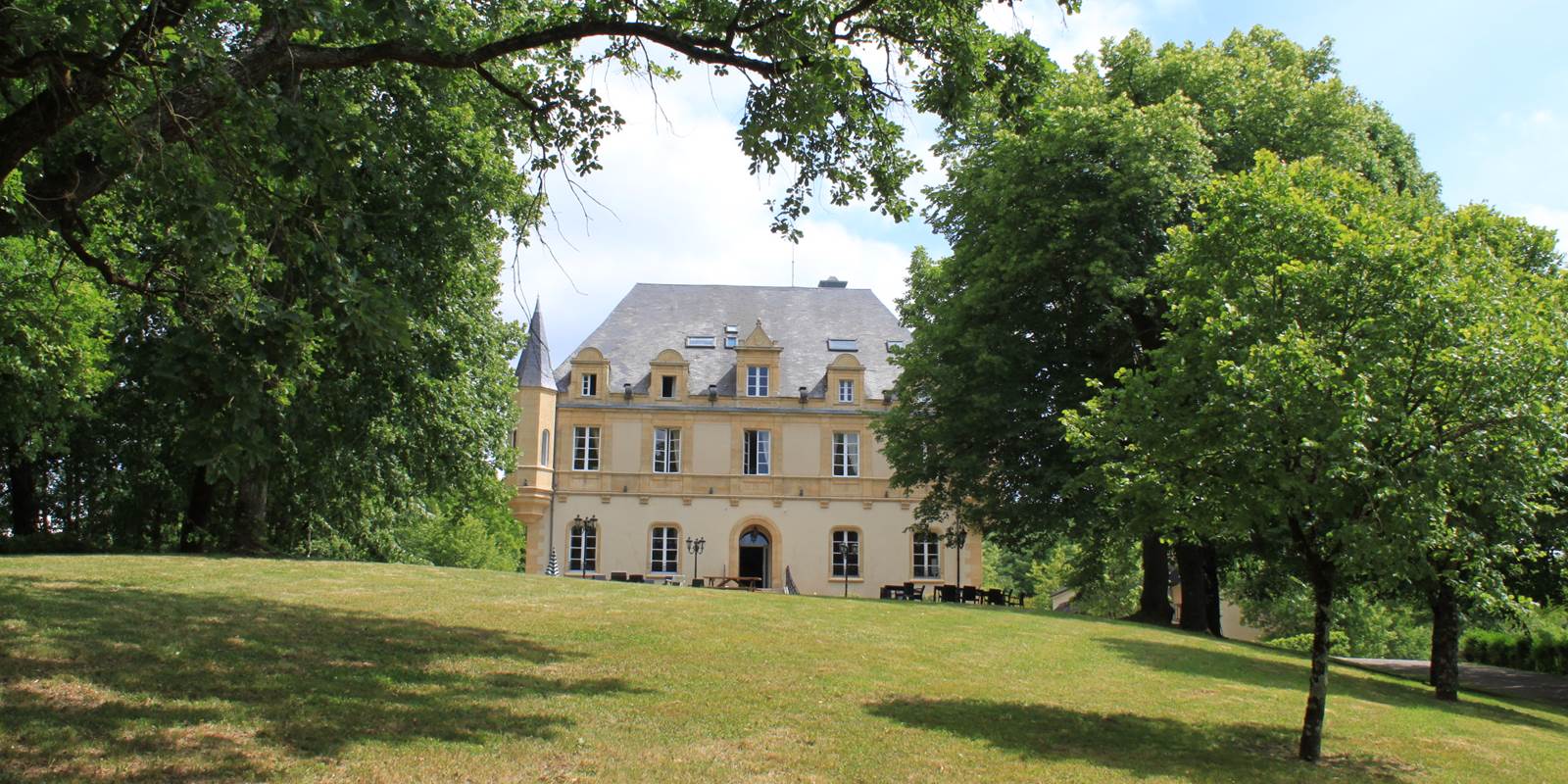 Parc et Château côte sud - détente