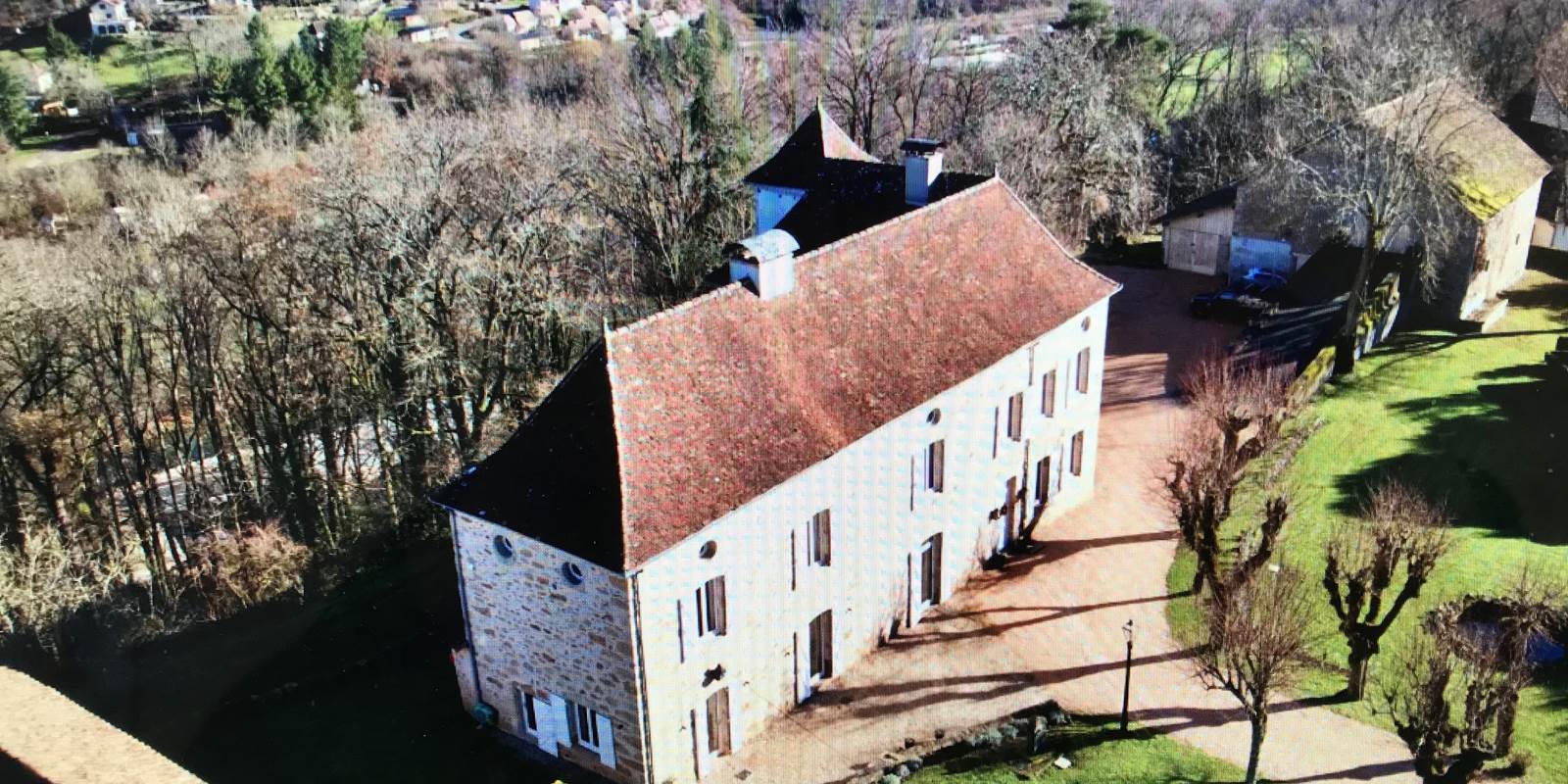 Le Château vu du ciel