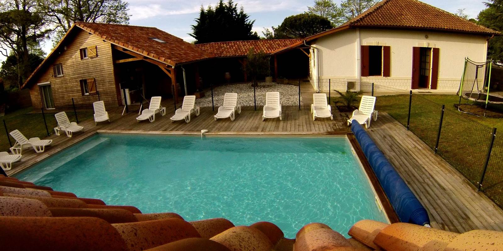 piscine vue en hauteur