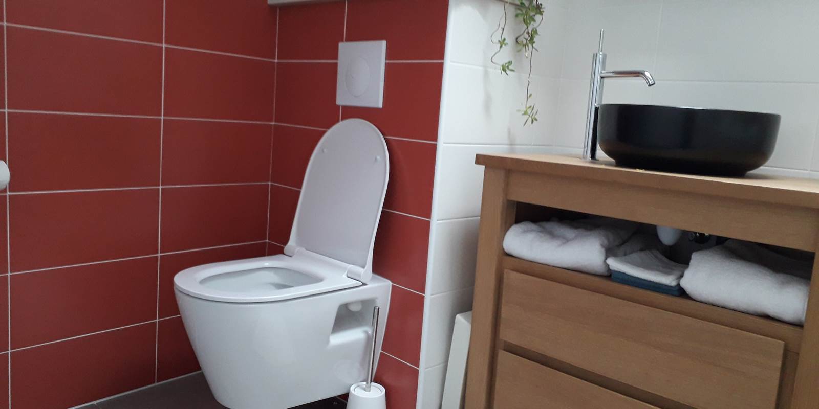 Cabinet de toilette du gîte