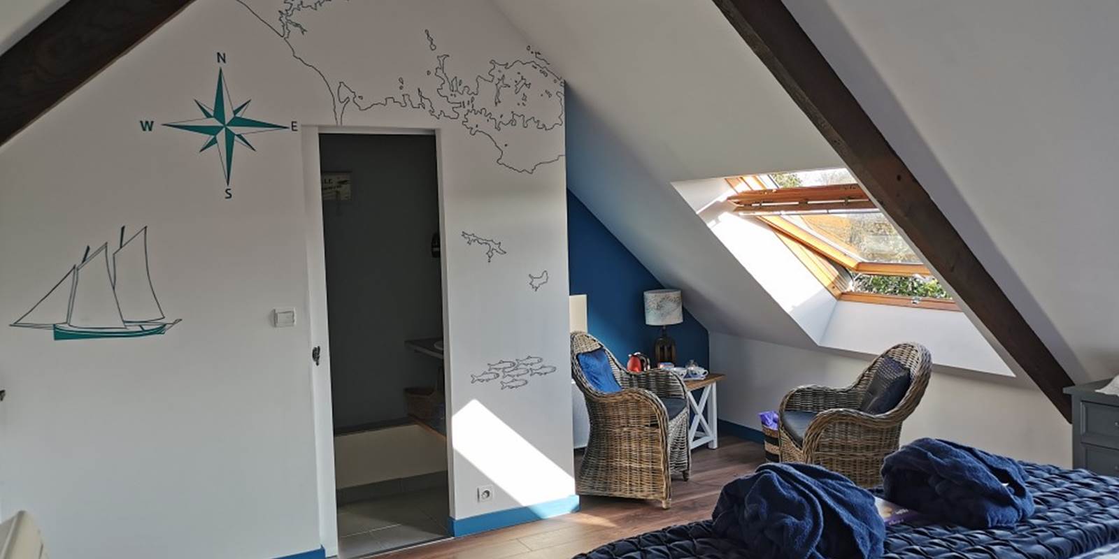 chambre d'hôtes la rose des vents domaine de kerizel maison d'hôtes spa séjour bien être repos ressourcement anti stress burn out cure ayurvédique retraite relaxation détox jeûne