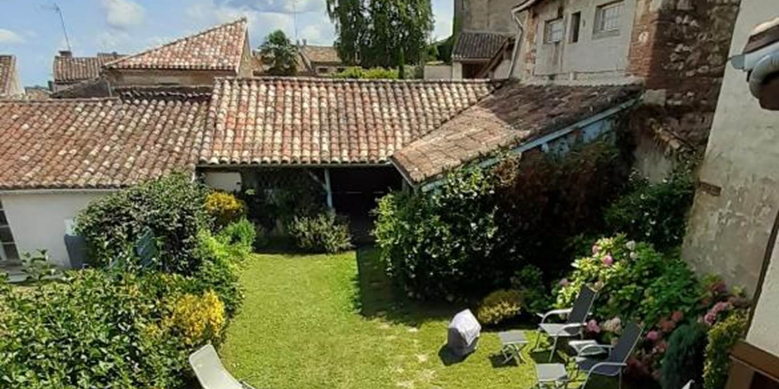 Gïte de la Sauvetat, jardin