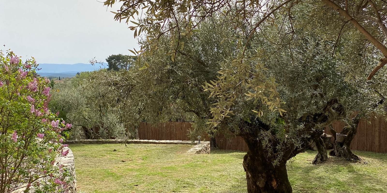 Vue jardin chambre Adeline