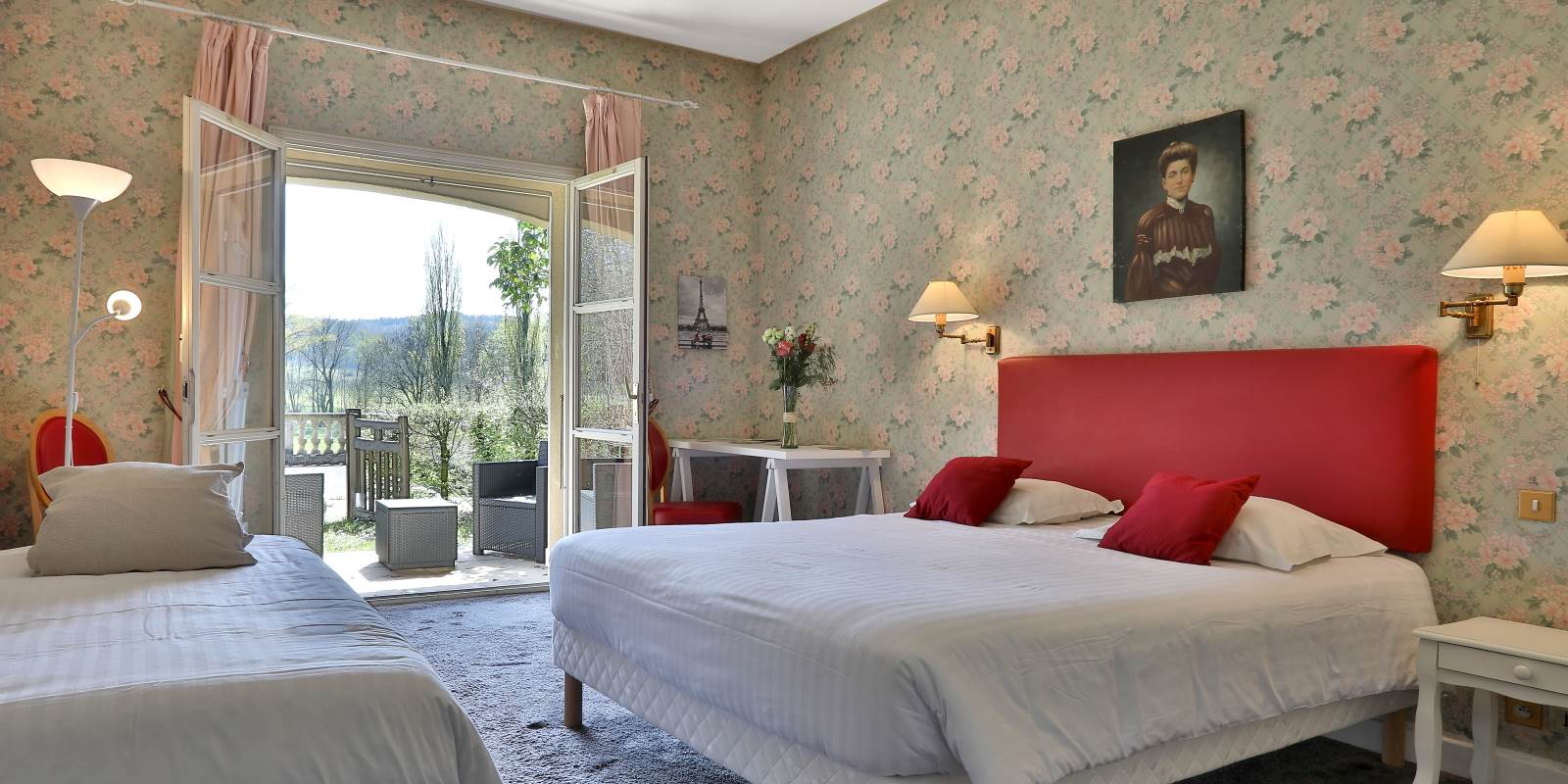 Chambre annexe 23 avec jardin 2 à 4 personnes