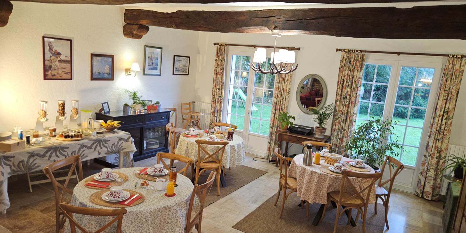 Espace petits déjeuners