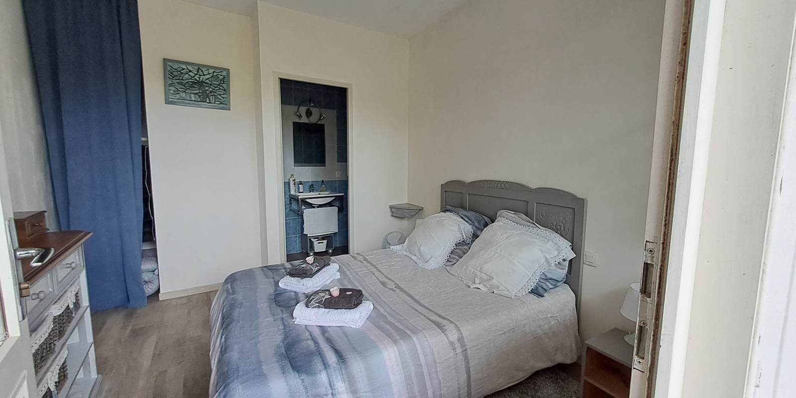 Gites de la Sauvetat - Chambre Bleue